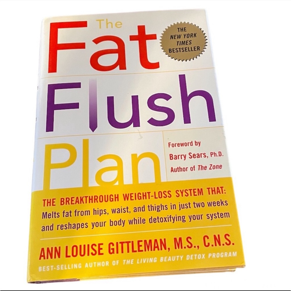 NWT Fat Flush Plan Book Hardcover Weight Loss Nutrition